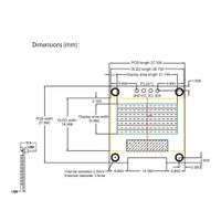 0.96" OLED screen